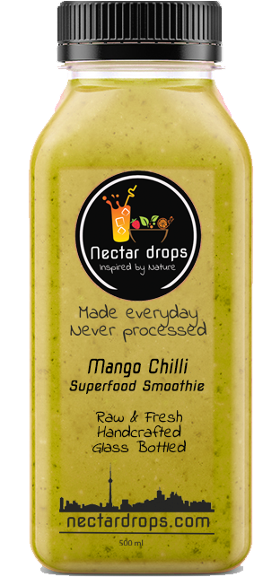 Mango Chilli - Nectar Drops (716x824), Png Download