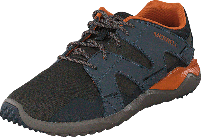 Merrell 1six8 Lace Duty Olive 56187-03 Mens Leather, - Sneakers (705x480), Png Download