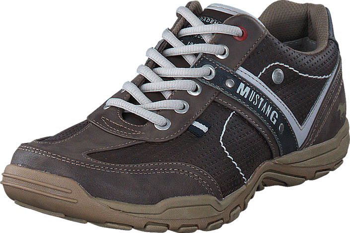Mustang 4027310 32 Dark Brown 58666-01 Mens Synthetic - Hiking Shoe (705x471), Png Download