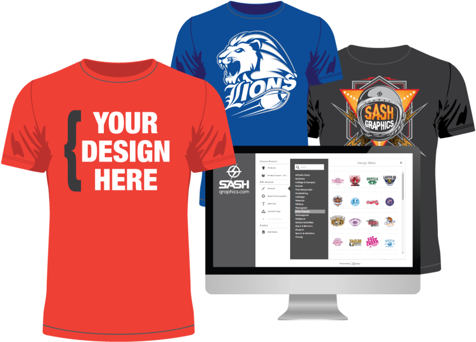 Sash Customprinting2 - Active Shirt (1000x723), Png Download