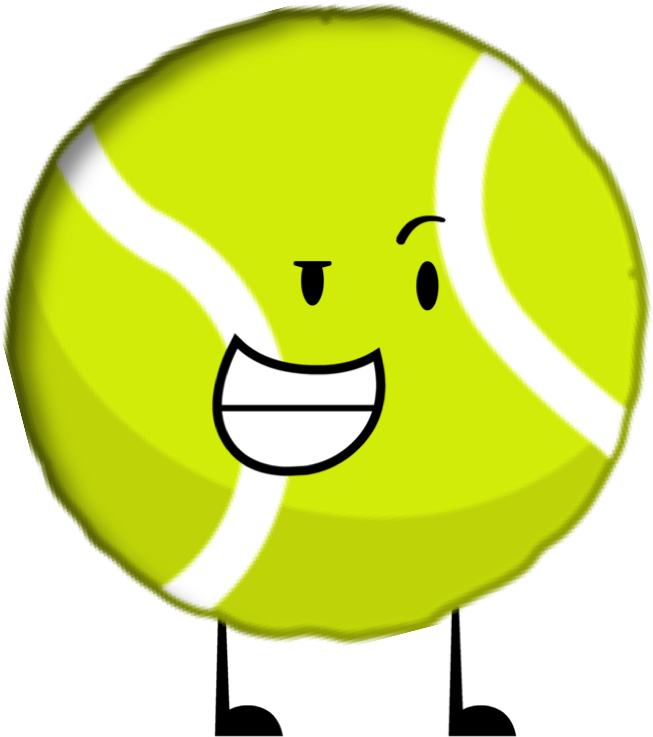 Tennis Ball Clipart Bfdi - Battle For Dream Island Tennis Ball (783x804), Png Download