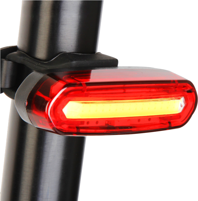120lumens Usb Rechargeable Bicycle Rear Light Cycling - Lampu Belakang Sepeda Mtb (800x800), Png Download
