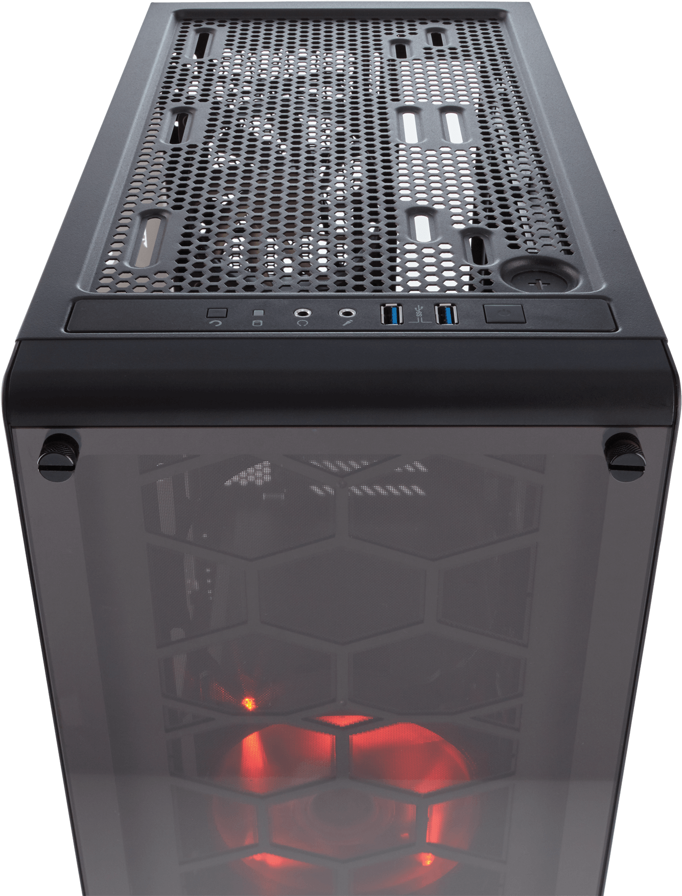 Corsair Crystal Series 460x Case Tempered Glass M - Corsair Crystal Series 460x (1402x1800), Png Download