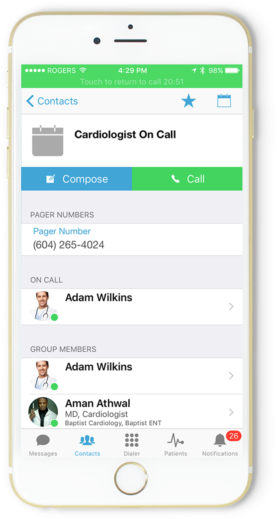 Give Valuable Time Back To Physicians & Nurses - Iphone (1181x1885), Png Download