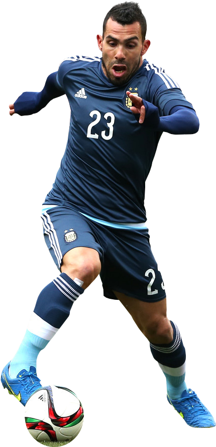 Carlos Tevez Render - Carlos Tevez Argentina Png (441x891), Png Download