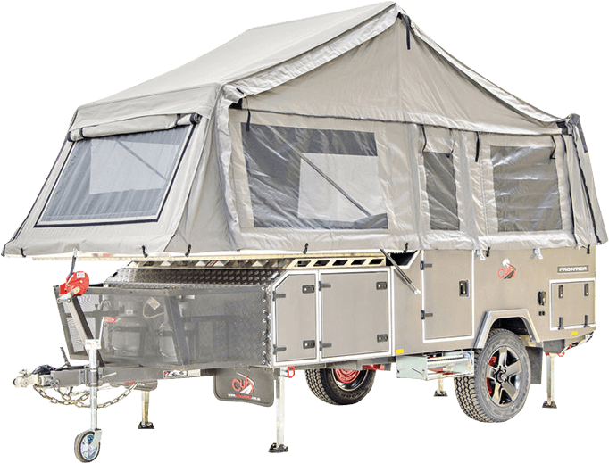 Frontier - Travel Trailer (920x534), Png Download