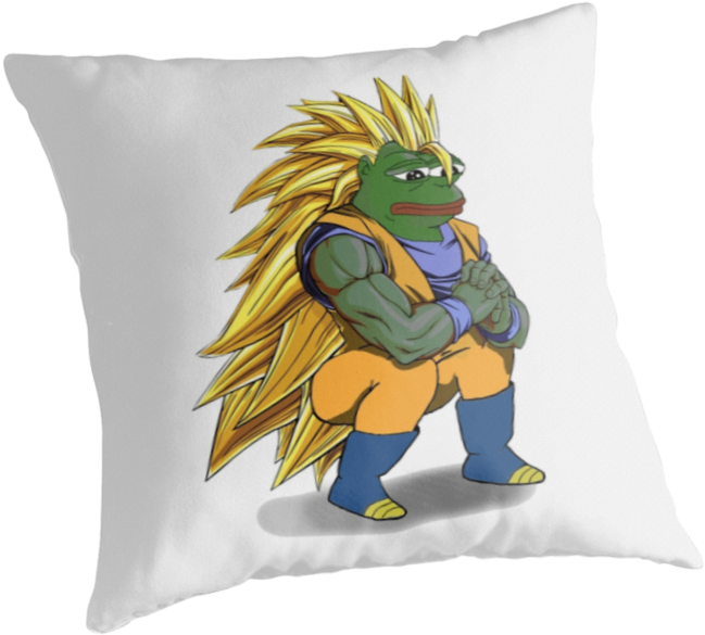 Rare Pepe Goku Super Saiyan Edition Goku Super Saiyan - You Havent Seen My True Power (875x875), Png Download
