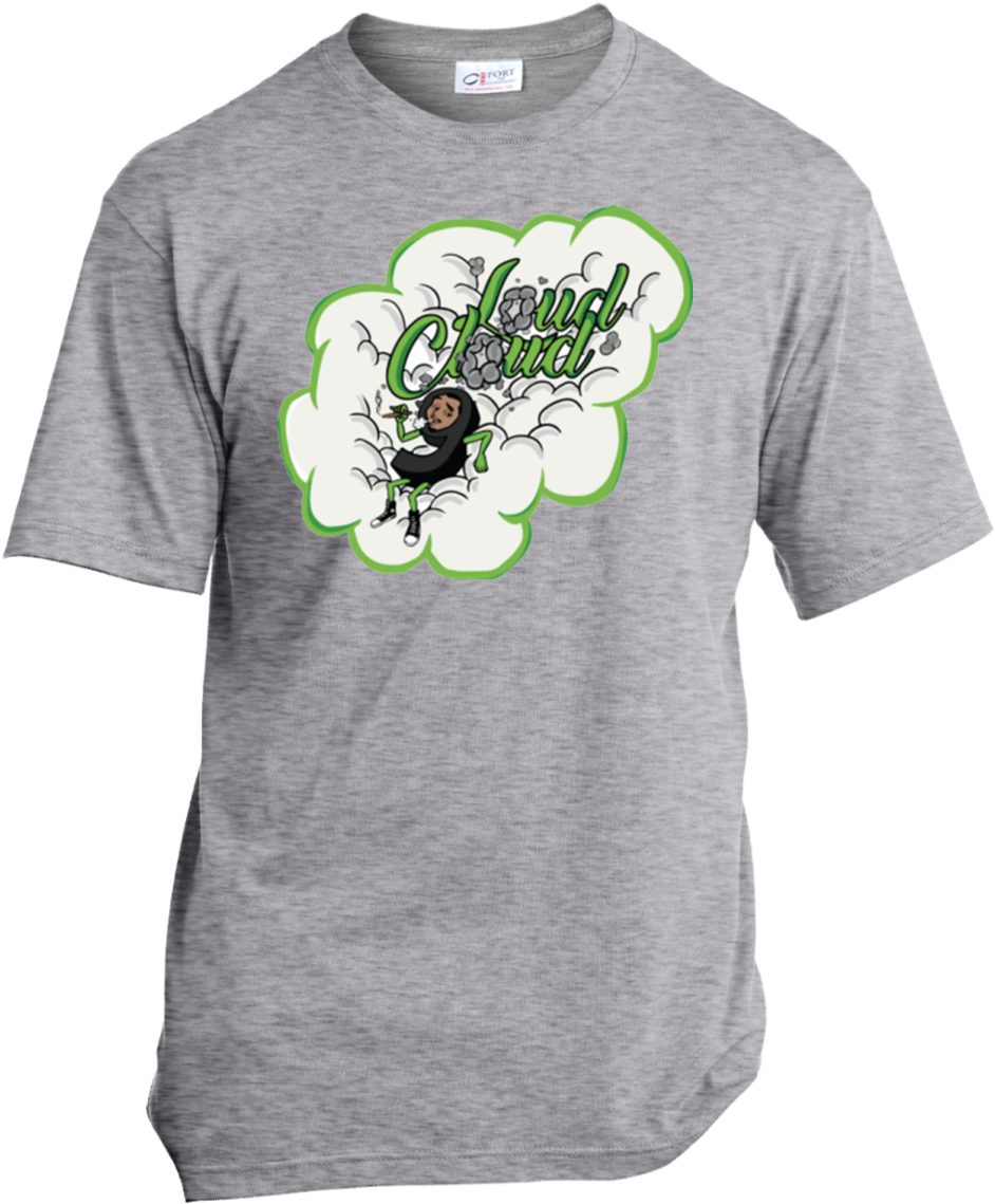Loud Cloud 900 T-shirt - T-shirt (1155x1155), Png Download