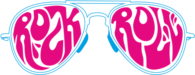 Rock N Roll Glasses - Illustration (716x716), Png Download