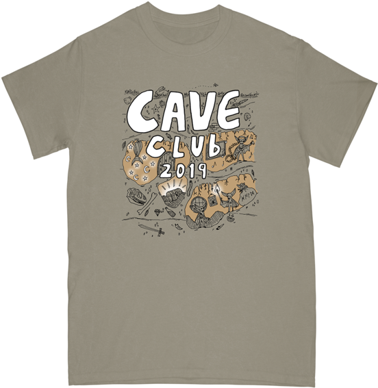 Cave Club Shirt - Active Shirt (600x600), Png Download