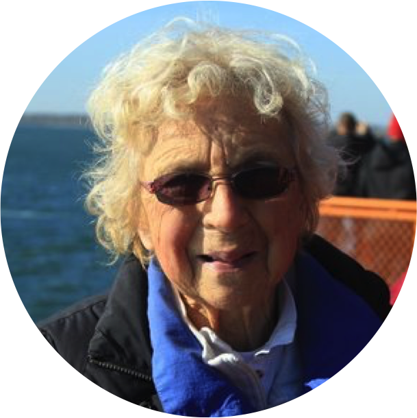 The Bluebird Farm Family - Senior Citizen (609x610), Png Download