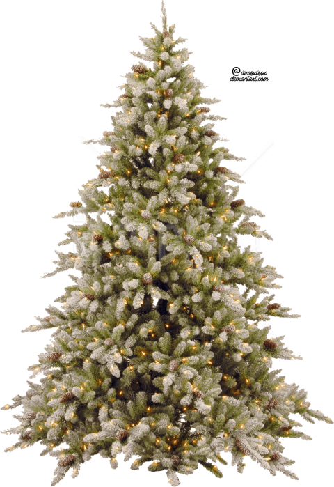 Download Christmas Tree Clipart Png Photo - 10ft Snow Christmas Tree (480x699), Png Download