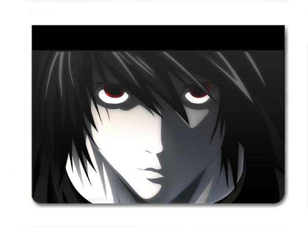 Leather Ipad Death Note 04 - Gambar L Death Note (600x600), Png Download