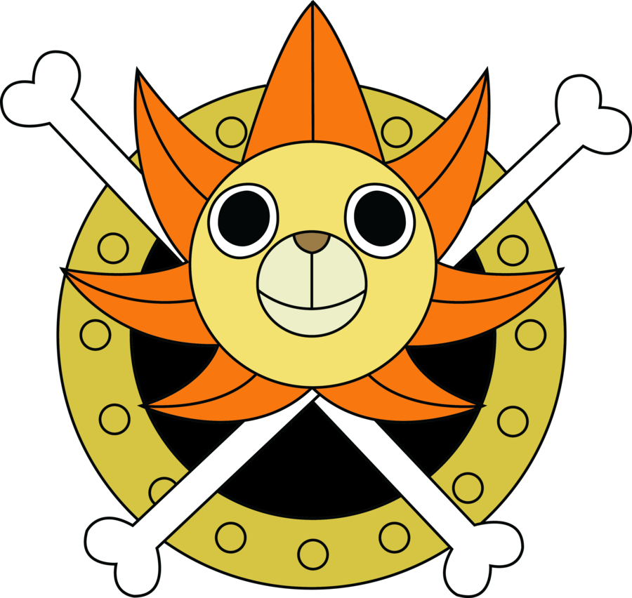 Thousand Sunny Logo Pin It - Kapal One Piece Thousand Sunny (900x852), Png Download