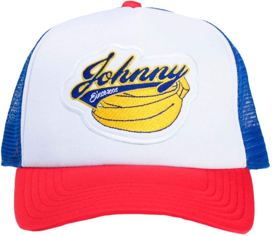 Johnny Bananas Trucker - Baseball Cap (1000x859), Png Download