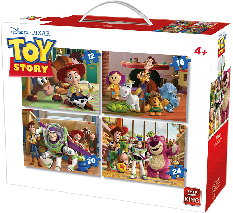 Disney 4in1 Suitcase Toy Story - Toy Story 3 (800x800), Png Download