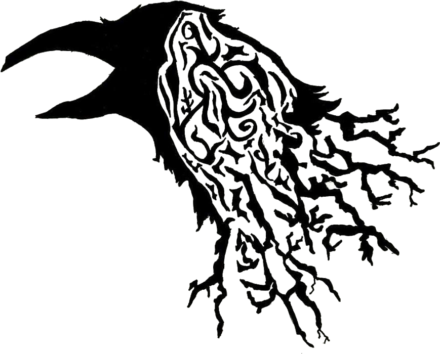 Crow - Illustration (960x960), Png Download