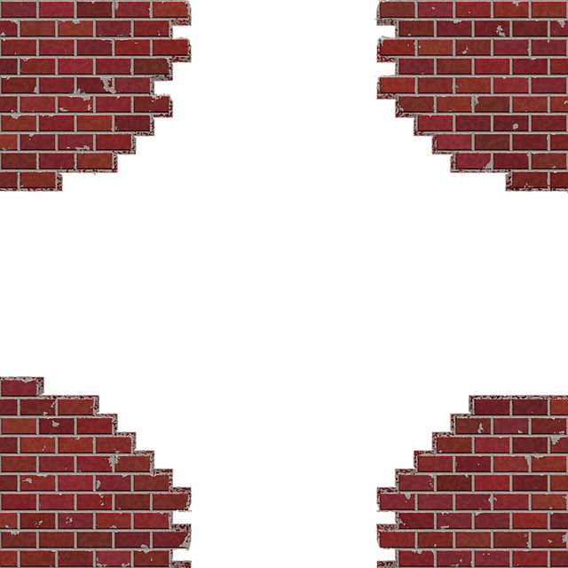 Hole In Brick Wall Transparent (640x640), Png Download