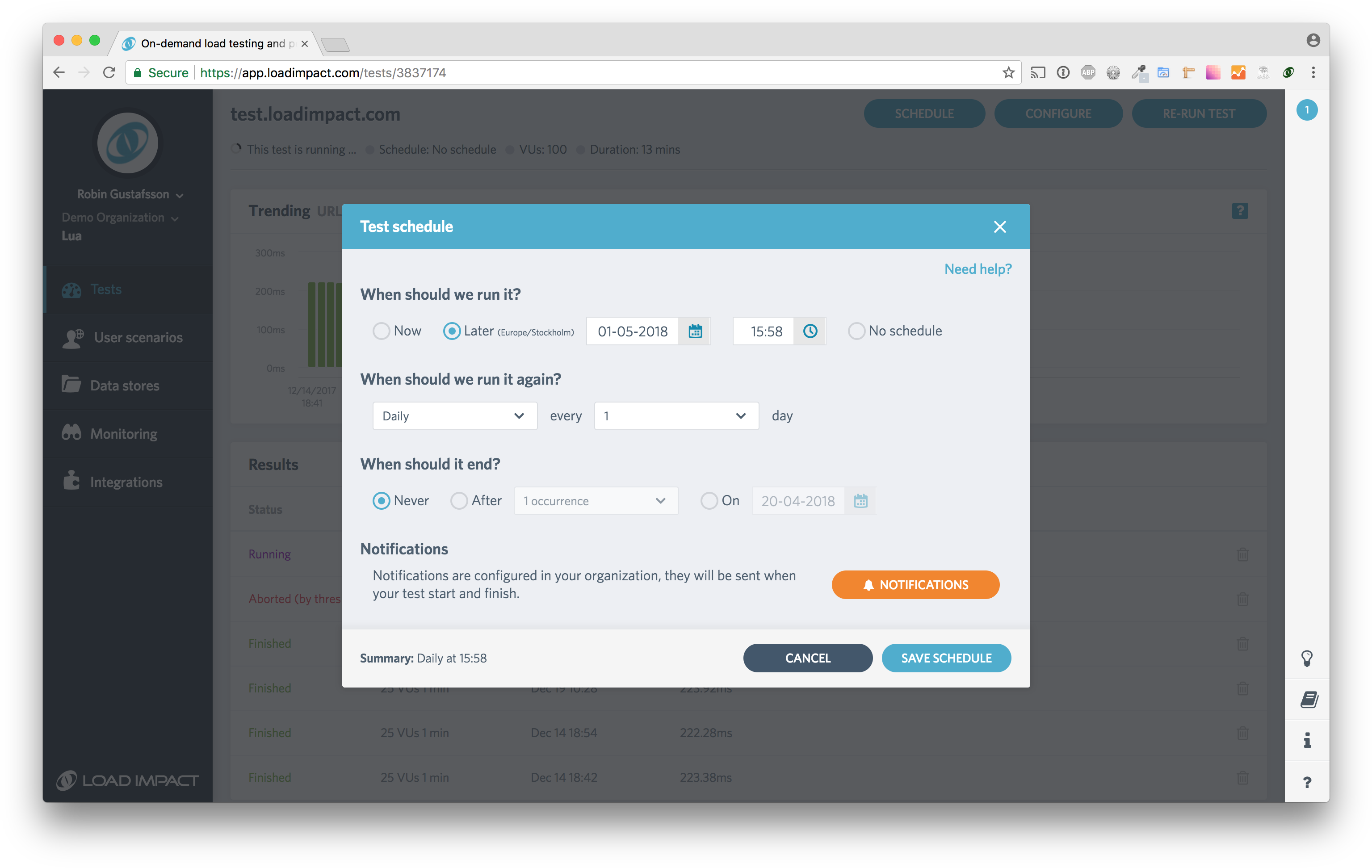 Loadimpact Test Scheduling - Computer Icon (3104x1968), Png Download
