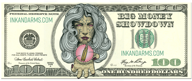 Big Money Showdown - Trump Face On Money (1200x600), Png Download