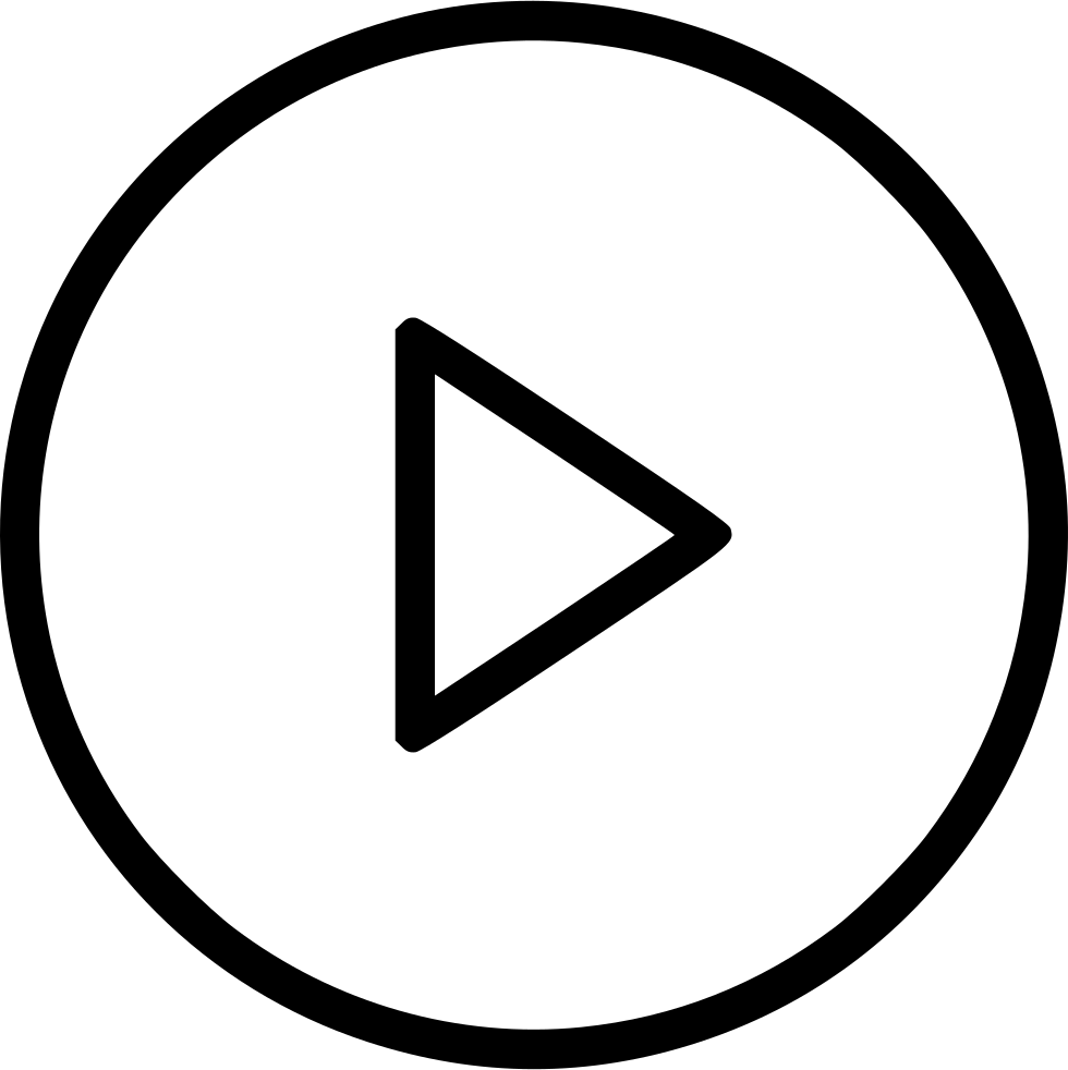 Play Button Comments - Instagram Profile Photo Circle (980x982), Png Download