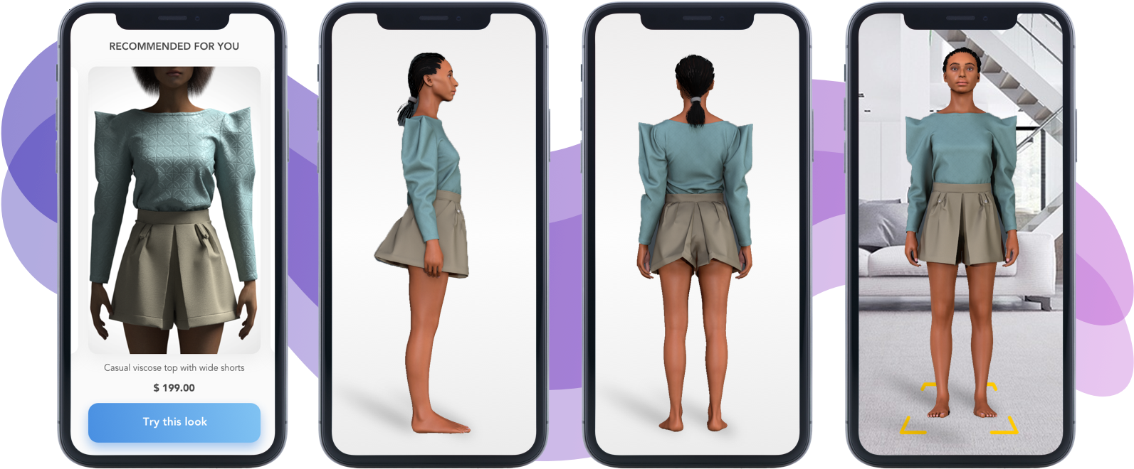 Virtual Dressing & Ar - Girl (1671x762), Png Download