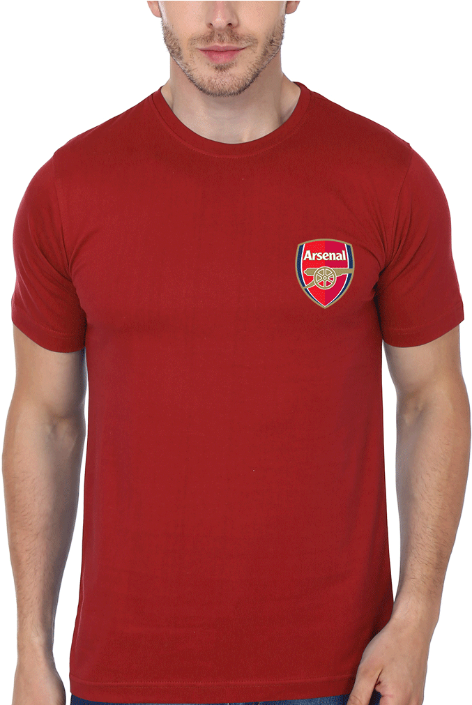 Arsenal Logo Men Red T-shirt & Hoodie - Dragon Ball Pocket Shirt (960x1010), Png Download