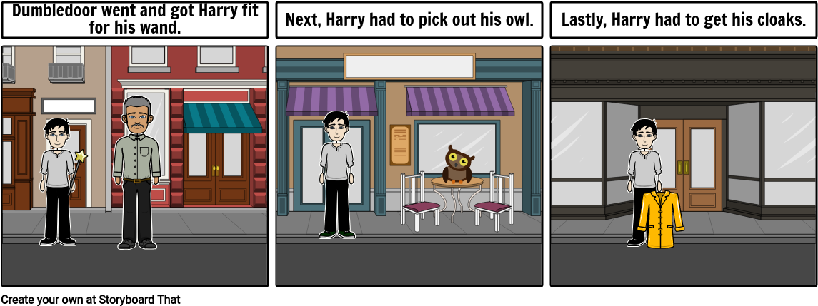 Harry Potter - Cartoon (1165x448), Png Download
