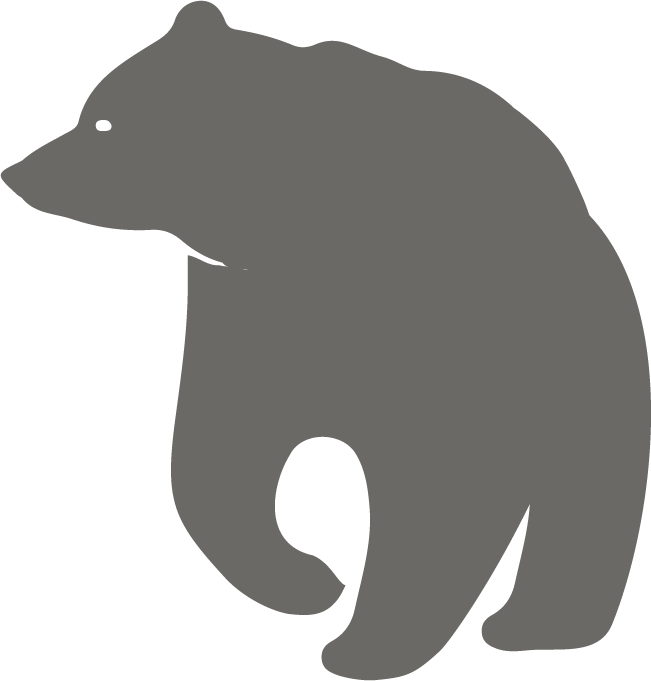 Who - - Grey Bear Clip Art (651x681), Png Download