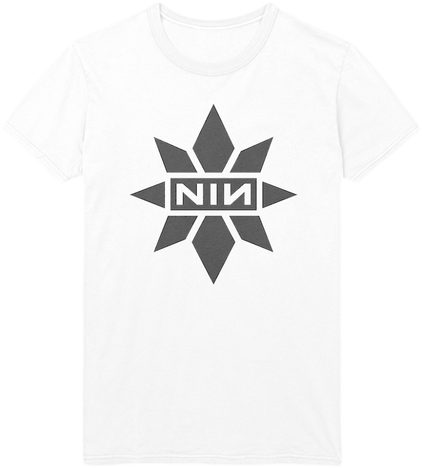 The Shirt Is $25 And Can Be Purchased At The Nine Inch - Nine Inch Nails Captain Marvel (1000x1000), Png Download
