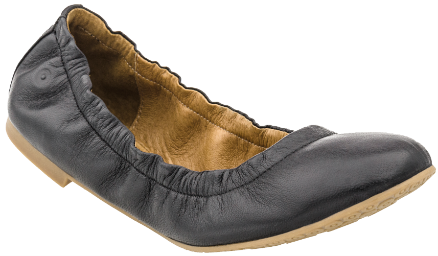 Leather Ballet Flats For Women - Ballet Flat (922x1064), Png Download