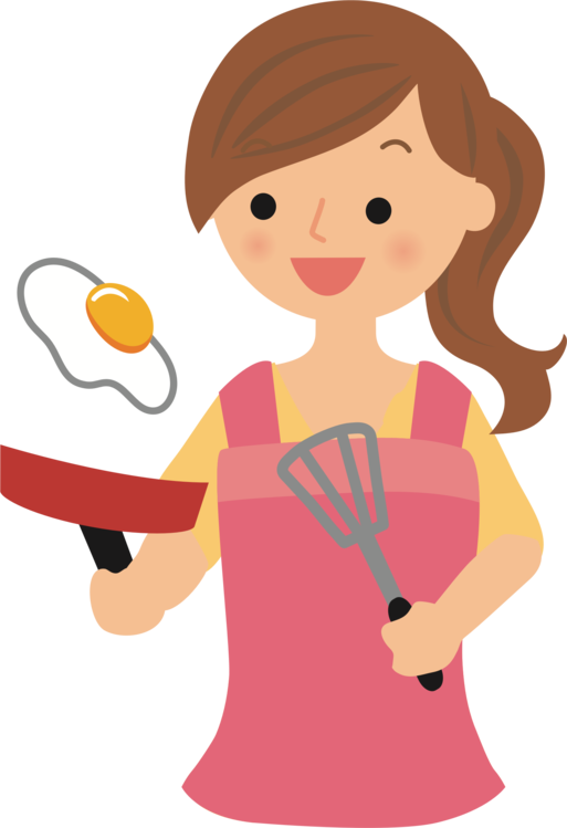 Fried Egg Frying Pan Cooking (513x749), Png Download
