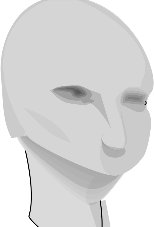 Human Head Nose Cartoon Human Body - Illustration (537x750), Png Download