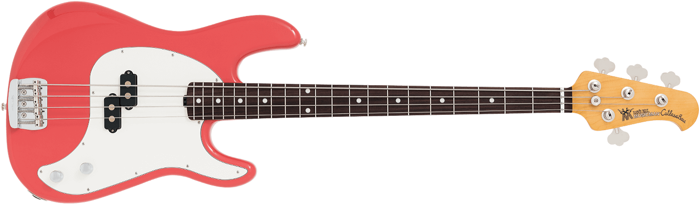 Cutlass Bass Logo - Rickenbacker Single Pickup Guitar (1500x550), Png Download