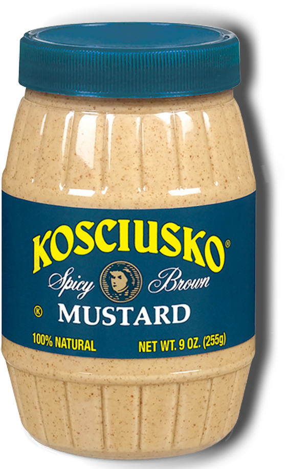 Plochman's Premium Kosciusko Spicy Brown Mustard - Peanut Butter (720x1220), Png Download