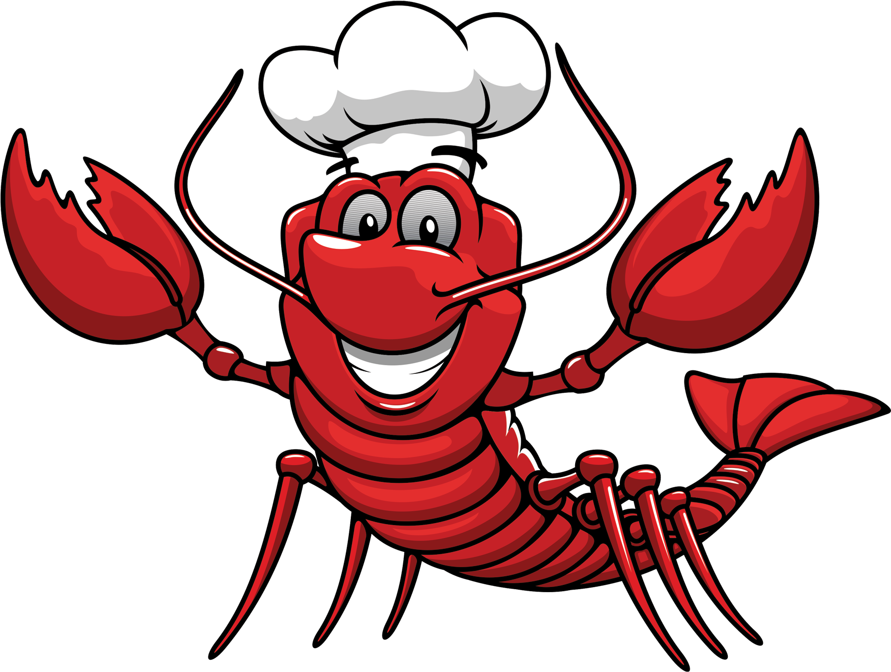 Crawfish Png - Clip Art Lobster (1938x1500), Png Download