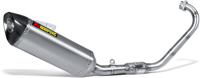 Exhaust Png - Yamaha Yzf R125 2017 Exhaust (1056x594), Png Download