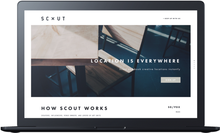 Scxut-mockup - Online Advertising (1000x563), Png Download
