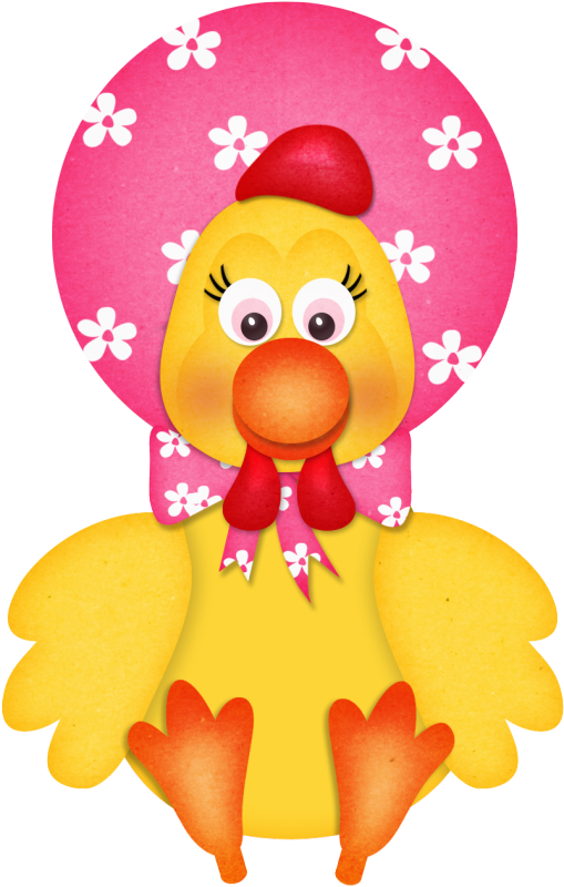 Hen Chicken, Clipart, Coloring Pages, Ducks, - Animais Da Fazenda Png (568x870), Png Download
