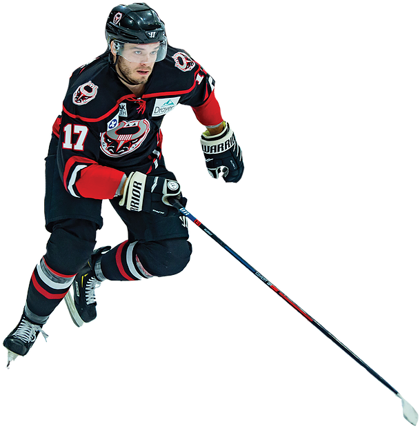 Daae Black Jersey - College Ice Hockey (671x671), Png Download