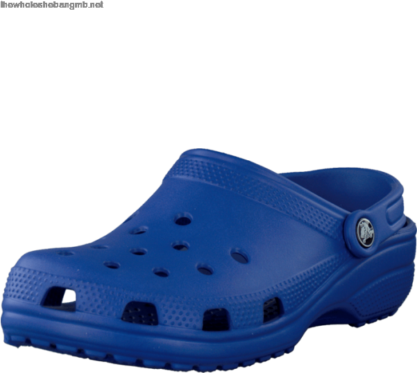 Women's Crocs Classic Cerulan Blue - Кроксы Png (600x750), Png Download