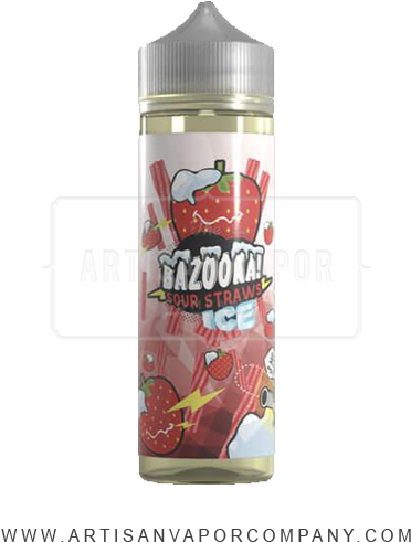 Strawberry Sour Straws Ice 60ml - Pomegranate (800x600), Png Download