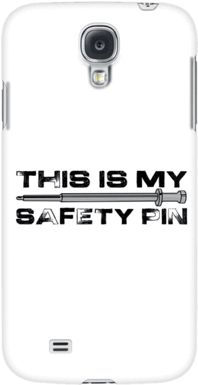 My Safety Pin Phone Case White - Mobile Phone Case (600x600), Png Download