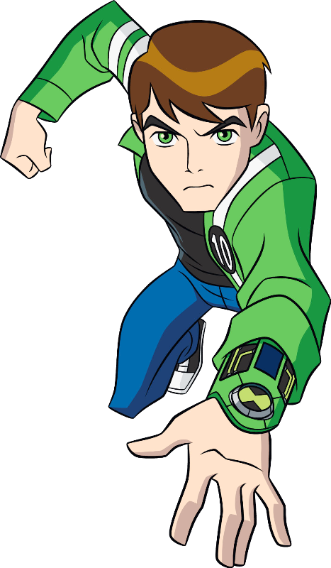 Ben Tennyson In Action - Ben 10 Ultimate Alien Png (467x800), Png Download