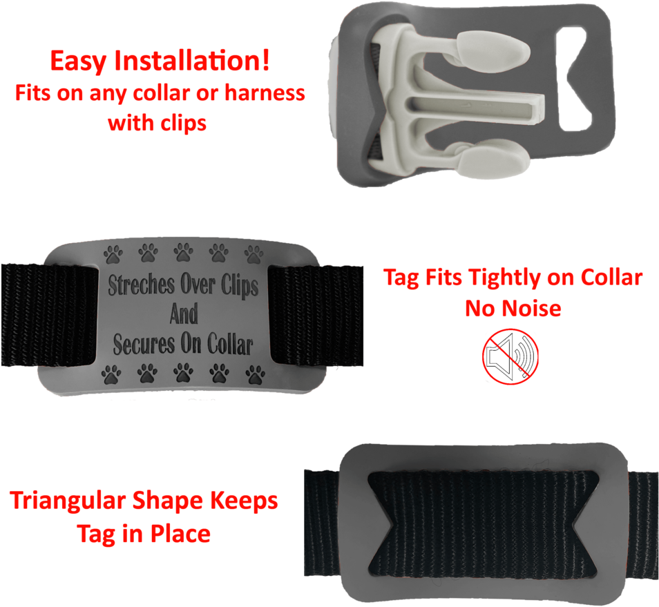 Pet Id Tags Custom - Strap (1000x1000), Png Download