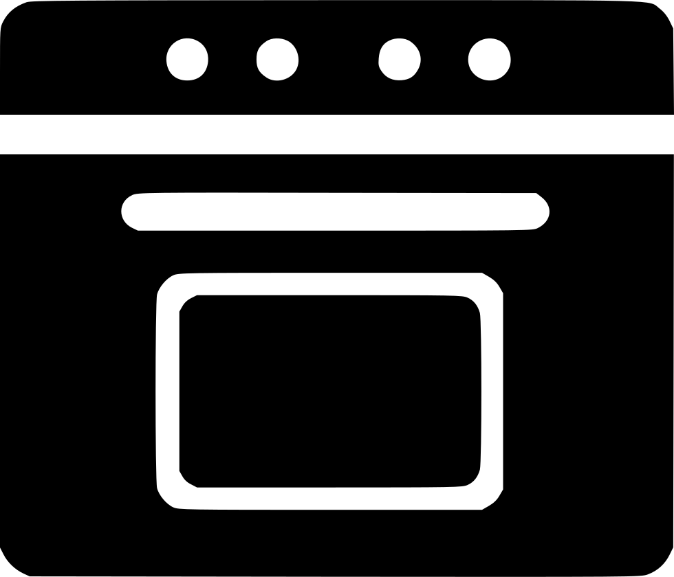 Png File Svg - Oven Icon Png (980x840), Png Download