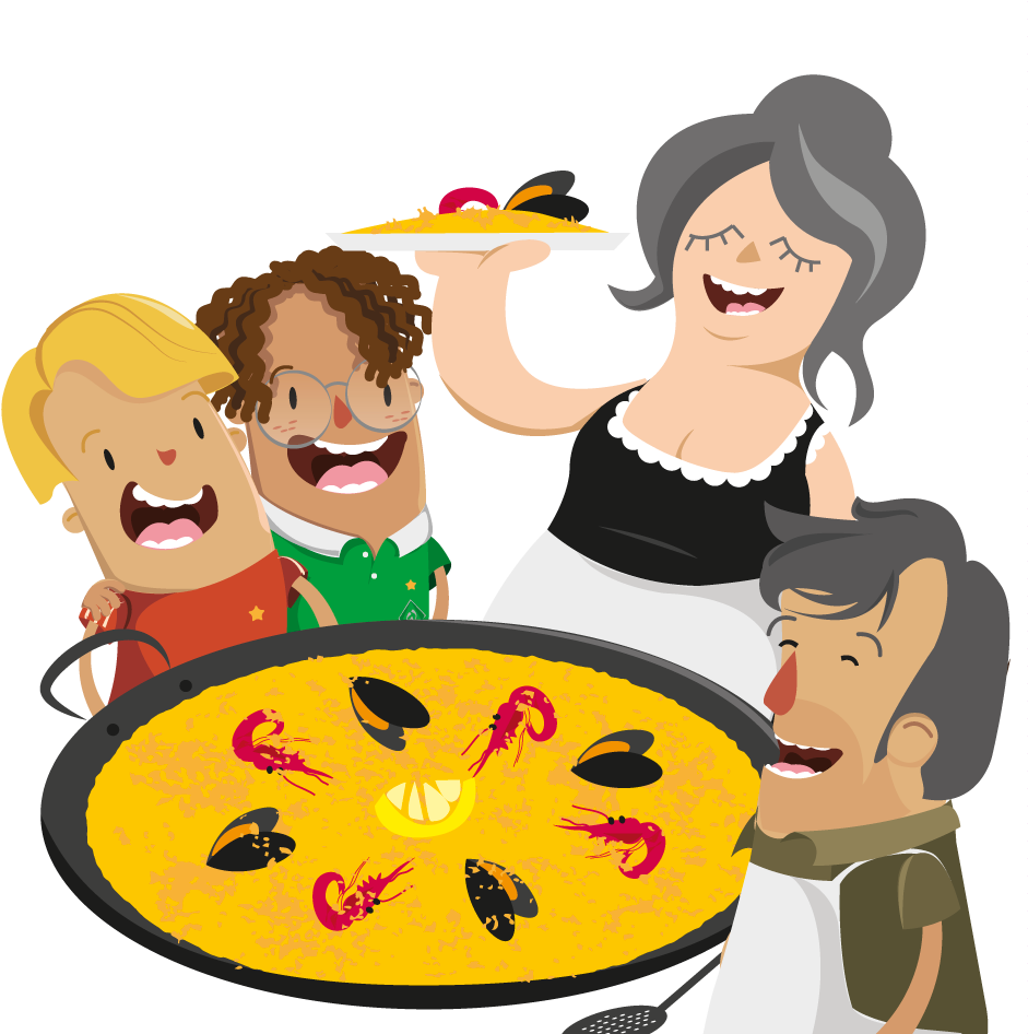 Familia - Cartoon (951x960), Png Download