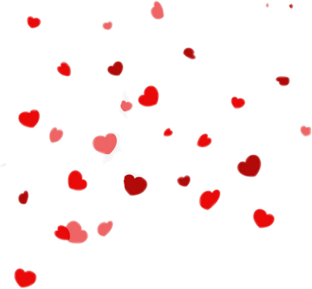 Hearts Sticker - Art (1024x946), Png Download