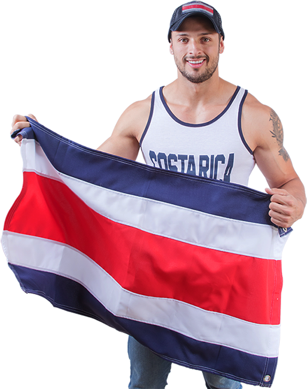 Bandera De Costa Rica - Flag (819x803), Png Download