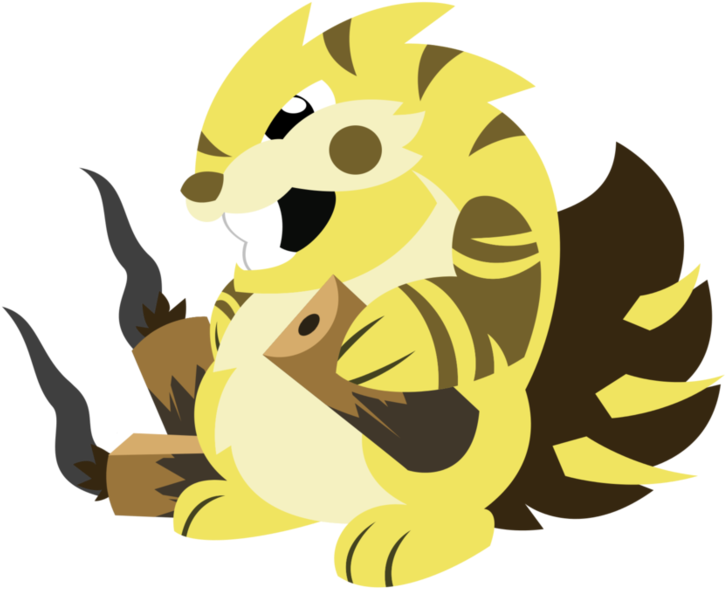 Pokemon - Illustration (894x894), Png Download